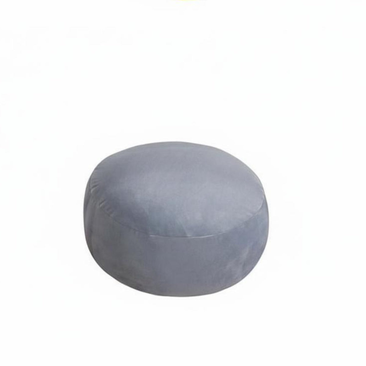 Soft & Comfortable Round Pouf Ottoman Lightweight & Portable Beanbag Chair Versatile Use Floor Seating High Resilience for Students, Parents, Balcony, Small Areas, Living Room, Lounge Area