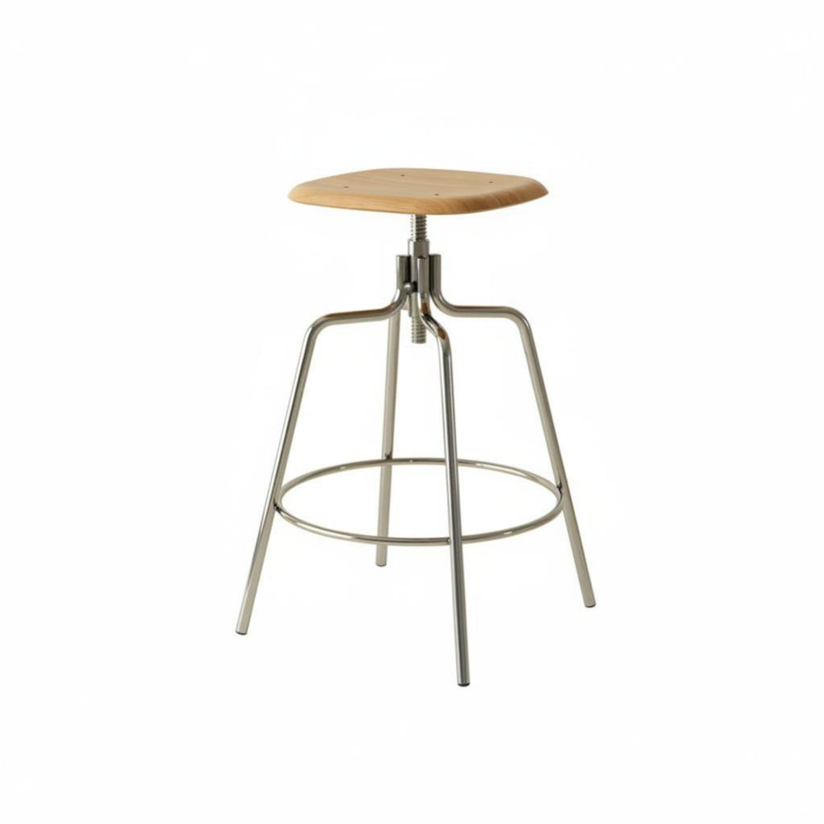 Adjustable rotating Counter Chair Easy to Clean Adjustable Pedestal Stool for Pub