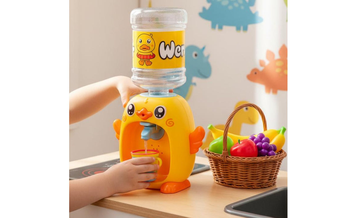 Develops Hands-On Skills Toy Water Dispenser Easy to Use Mini Water Dispenser Toy Sparks Creativity for Toddlers, Pretend Play