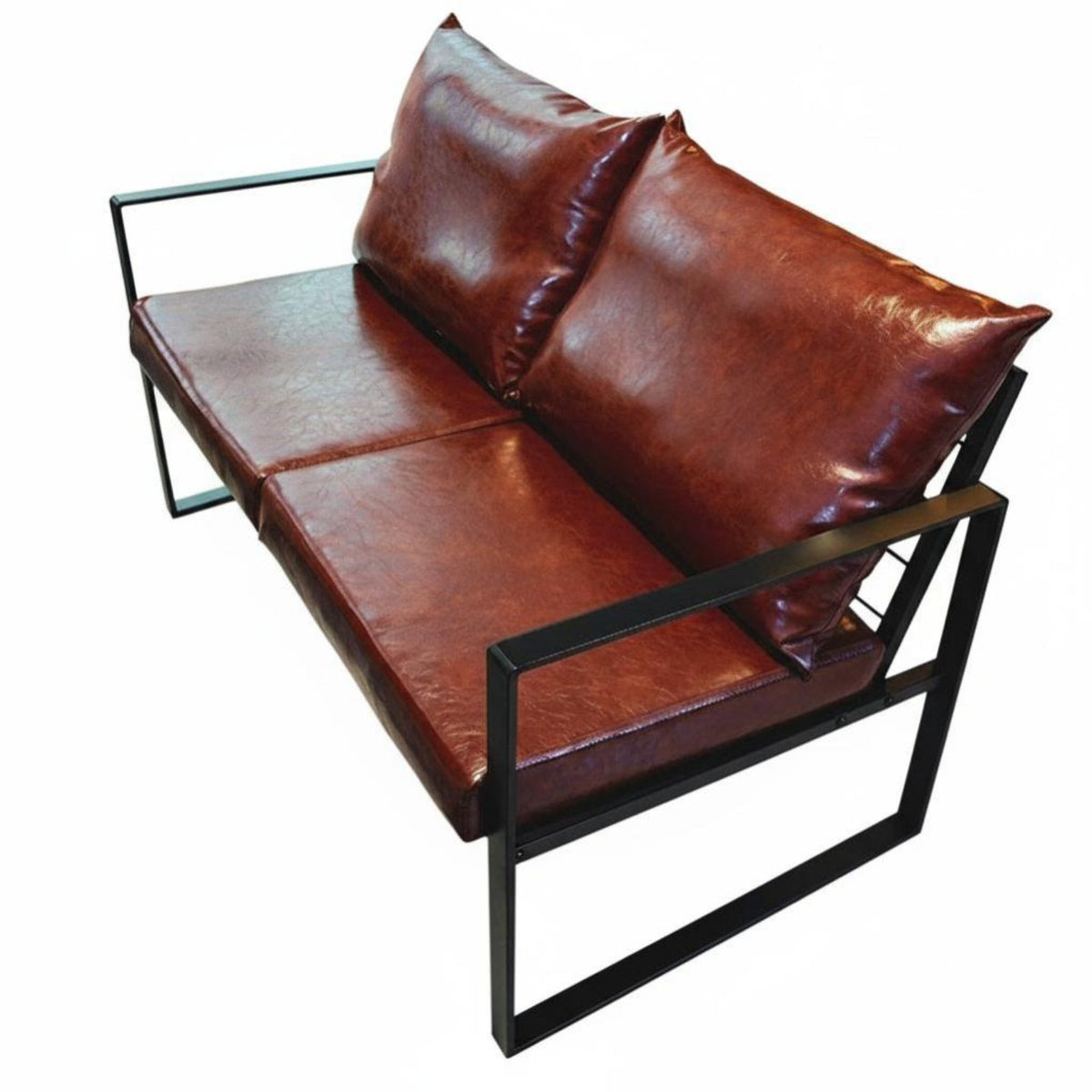 Mechanical Aesthetic Armchair and Table Set Retro Design Mechanical Aesthetic Dining Set Minimalist Look Long-Lasting Metal
