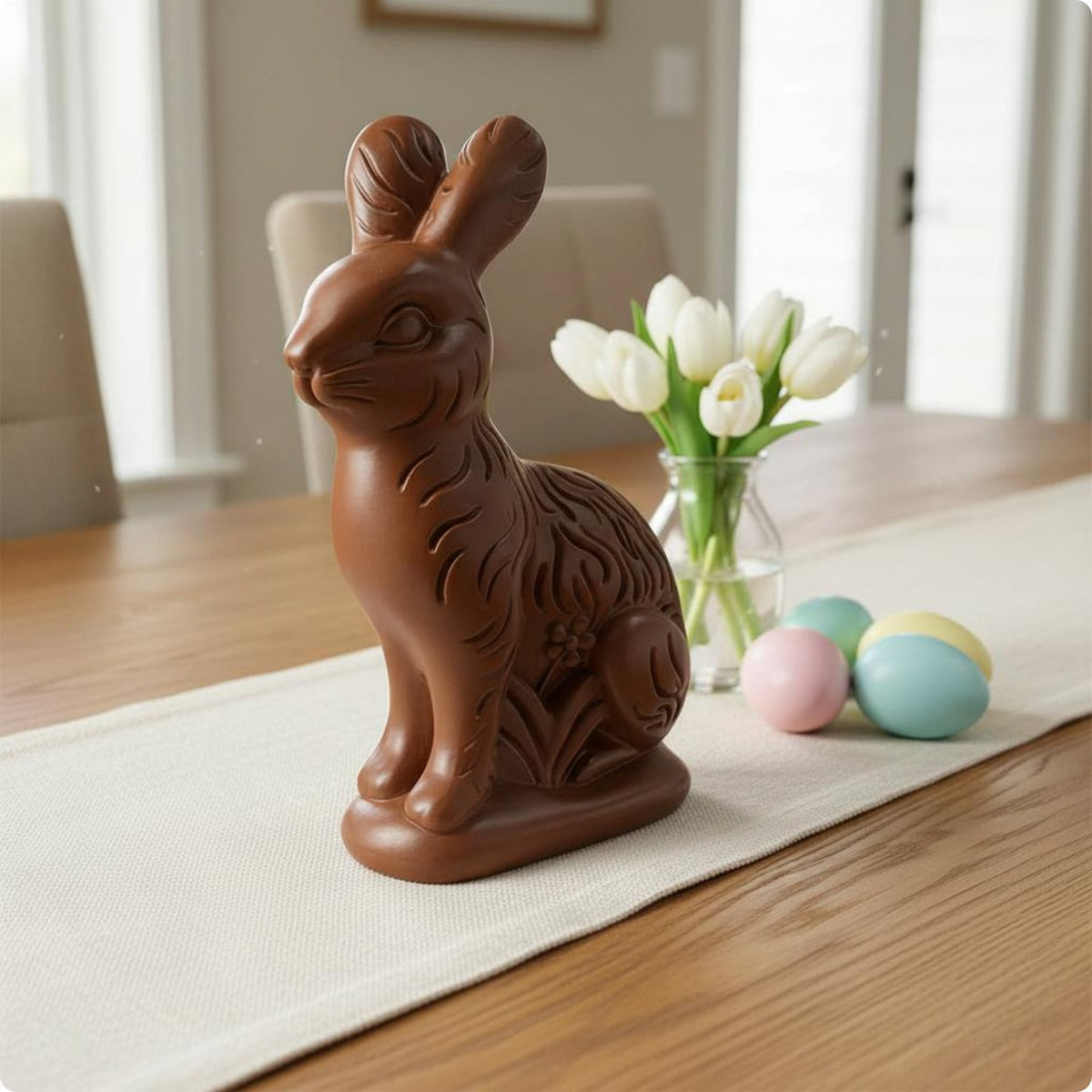 Easter Rabbit Ornament Hand-Painted Easter Rabbit Ornament Handmade Look