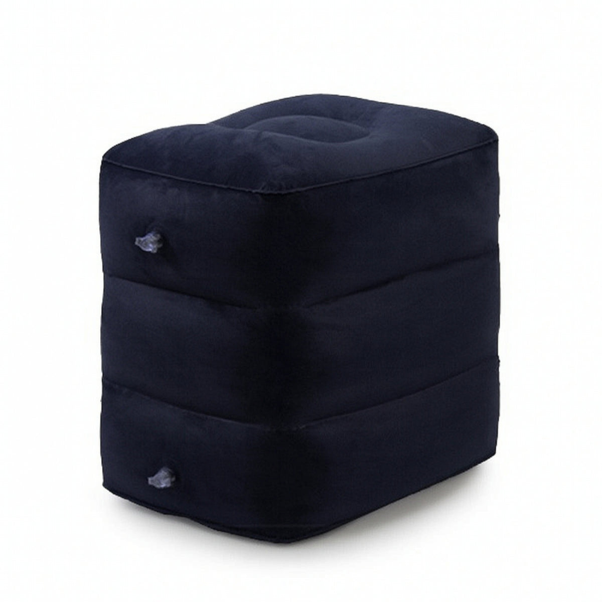 Inflatable Footrest with Pump Portable Travel Footrest with Bag Inflatable Leg Pillow Adjustable Height for Travelers, Car Rides