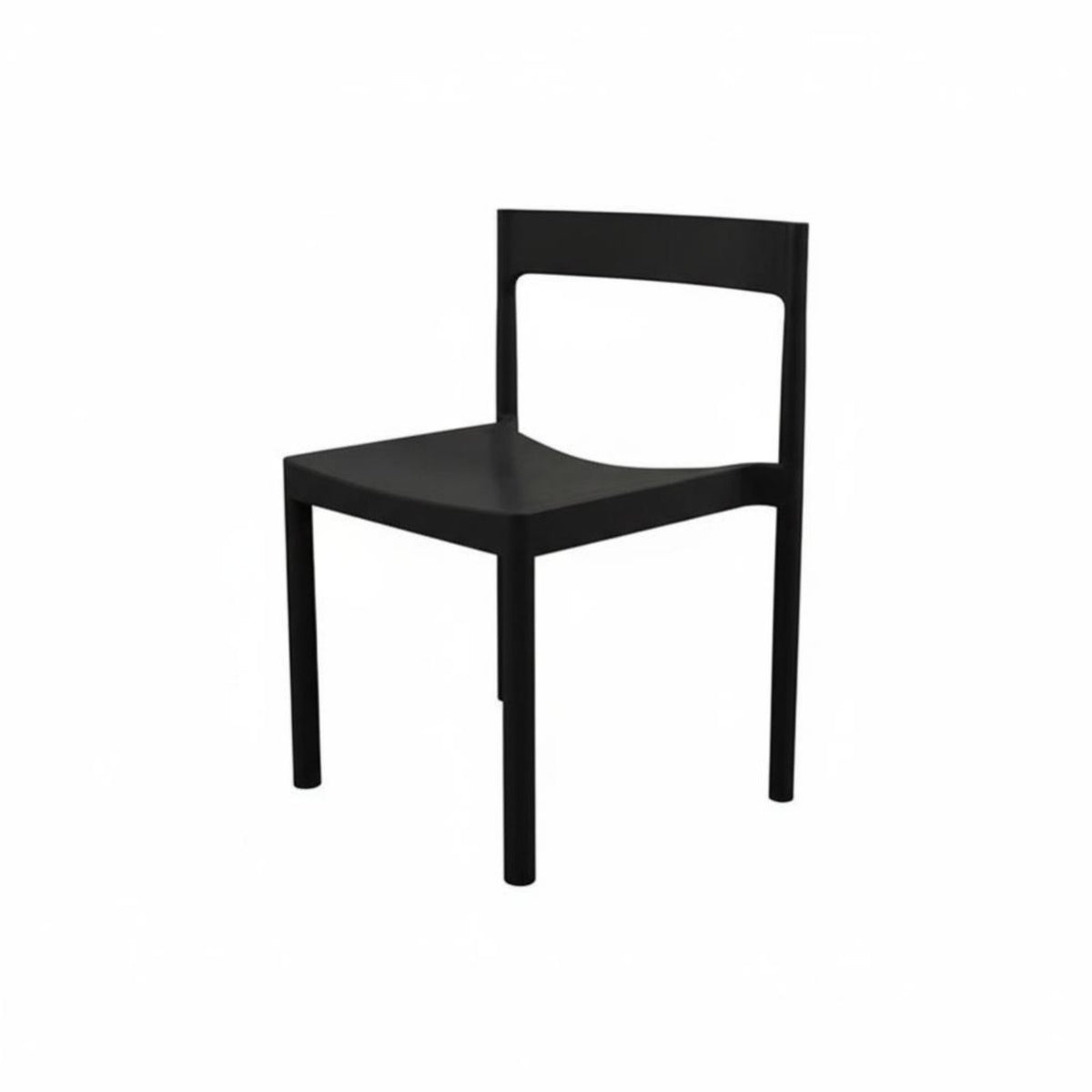 Stackable formed Chair Space-Saving Household Furniture Lightweight Easy to Clean for Dining Room, Small Living Spaces, Balcony