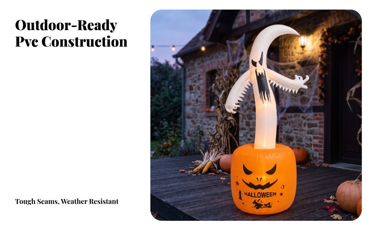 Freestanding Inflatable Ghost