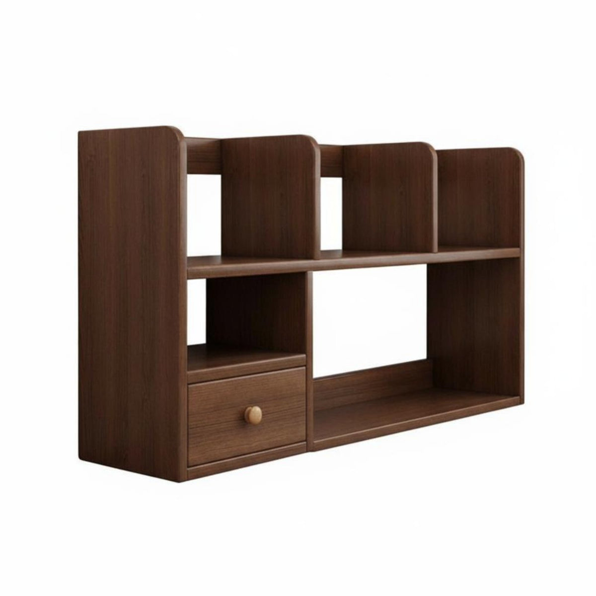 Desktop Book Rack with Handle Space-Saving Desk Organizer Versatile Use