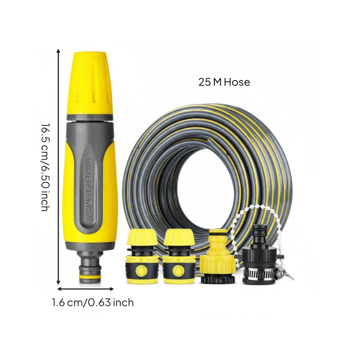 Watering Hose with Spray Easy to Use Garden Hose Reel Set Lightweight