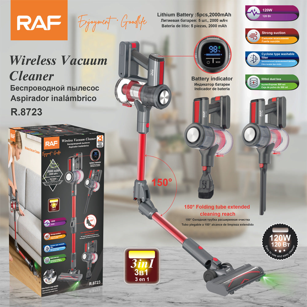 KL Cordless Handheld Vacuum Cleaner with Brushless Motor, UK Plug