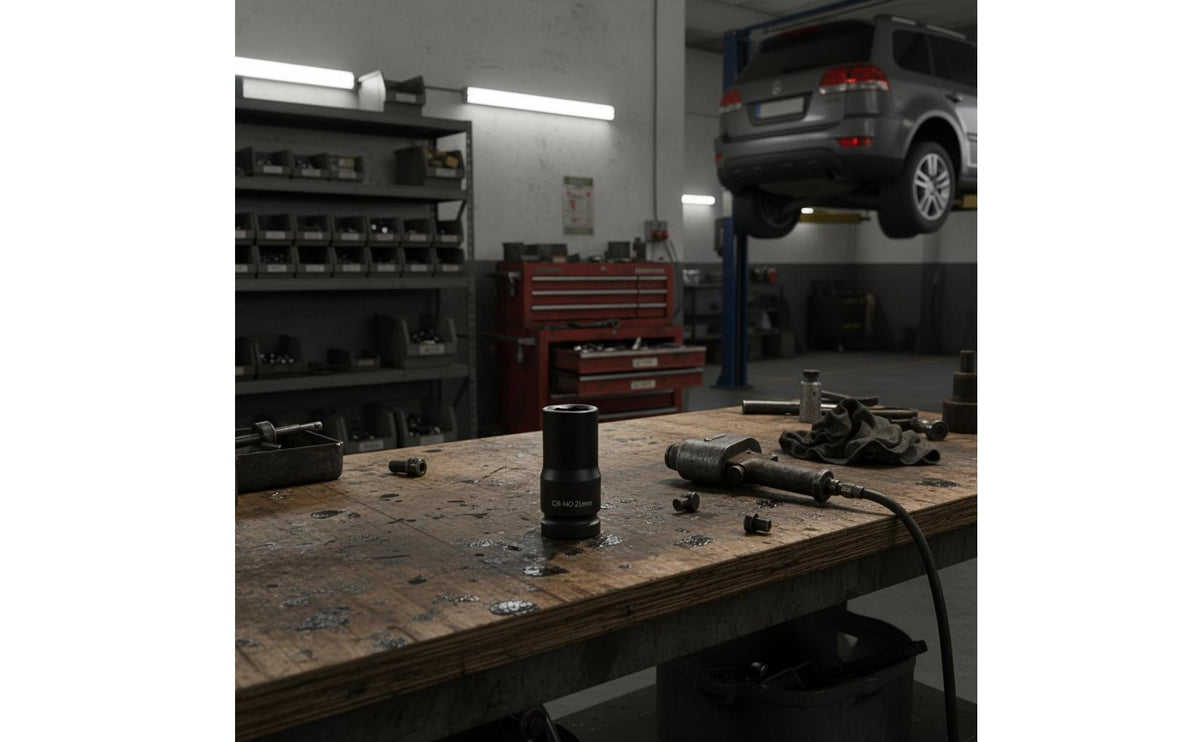 3/4 Inch Drive Socket Heat Treated 3/4 Inch Drive Deep Socket Power Tool Part Long-Lasting Easy-to-Read Markings