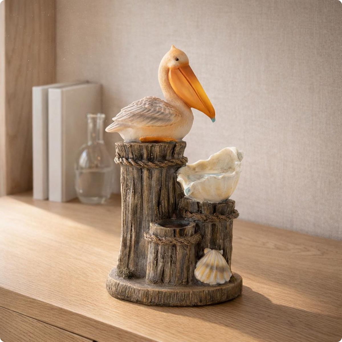 Seabird Figurine Freestanding Tabletop Seabird Figurine Ornament