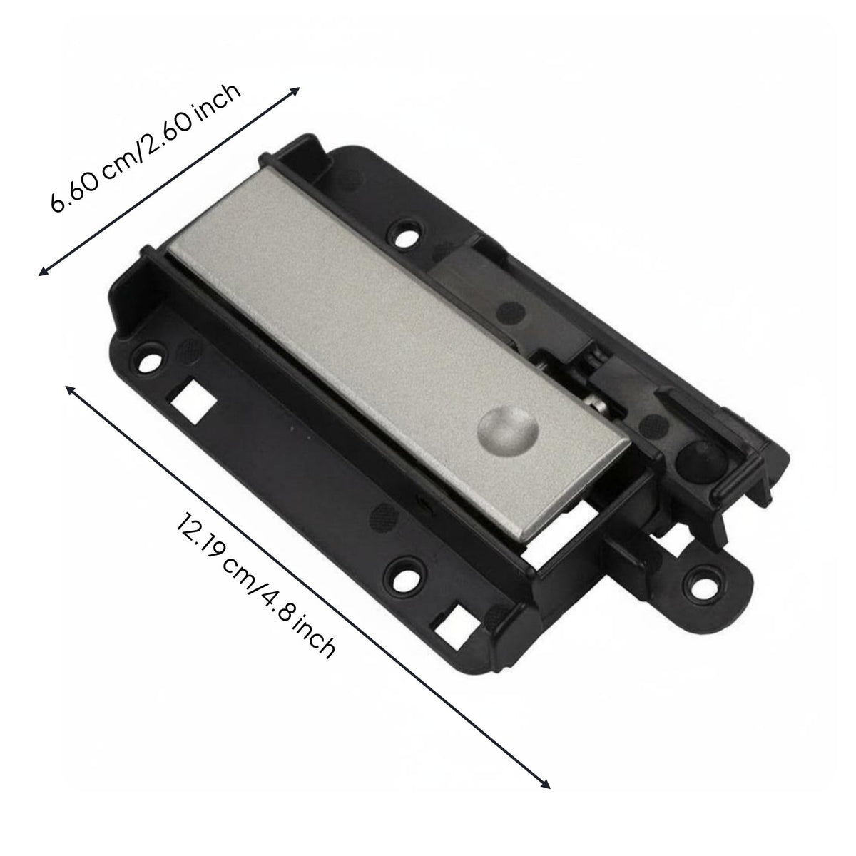 Car Storage Compartment Latch Handle Wear-Resistant Glove Compartment Lock Storage Box Latch Handle for Auto Repair