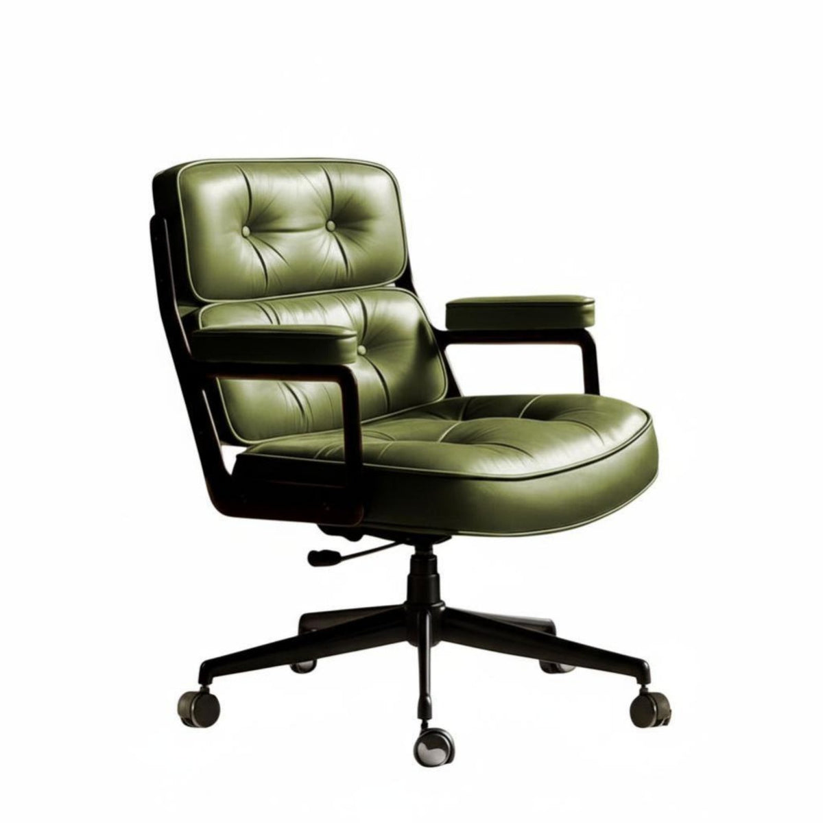 Highspine managerial Chair Vintage design rotate Seat Ergonomic Design Height Adjustable for Adults