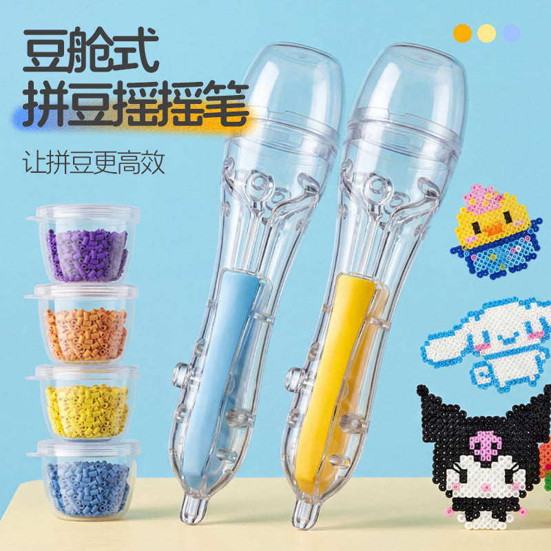 DIY Fuse Bead Tool Kit with Press-Type Bead Pen and Shaker Pen