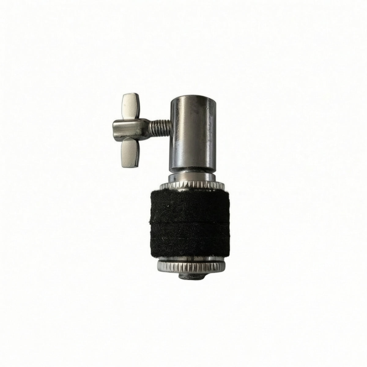 High-HatHat Clutch Knurled Clutch with Felt Sleeve Threaded Cymbal Nuts for Drummers, Percussionists