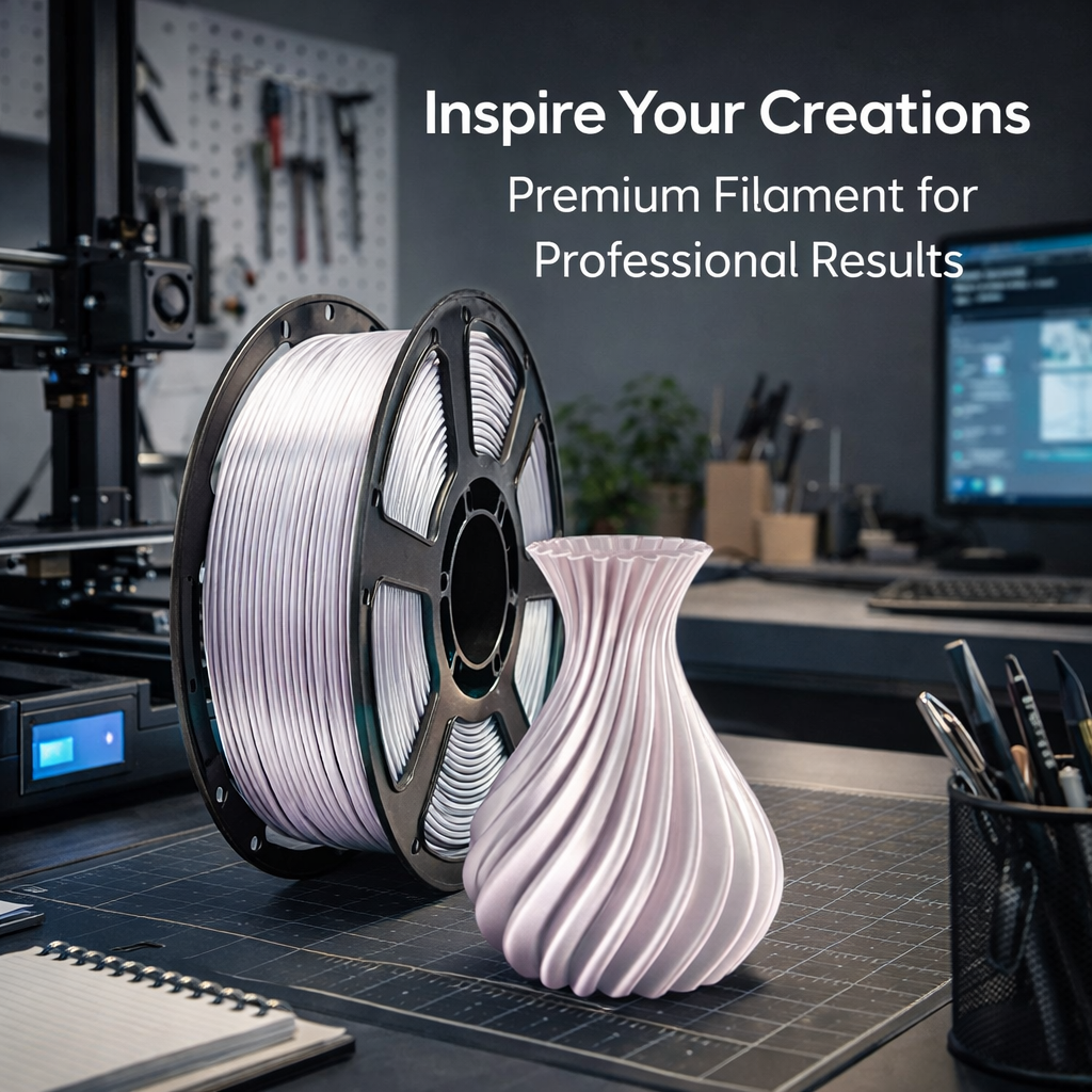 lustrous Color PLA Filament 1.75mm for 3D Printer, Shiny Two 330m Spool, Dimensional Accuracy ±0.02mm