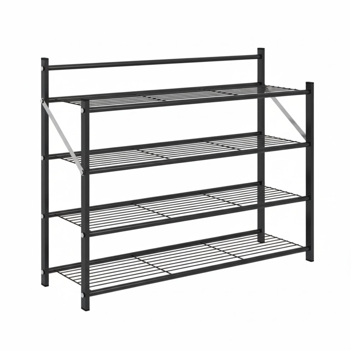 Multi-Tier Step Stand Floor-Standing Plant Rack assembly-withexternal installationlystanding for Balcony, Patio