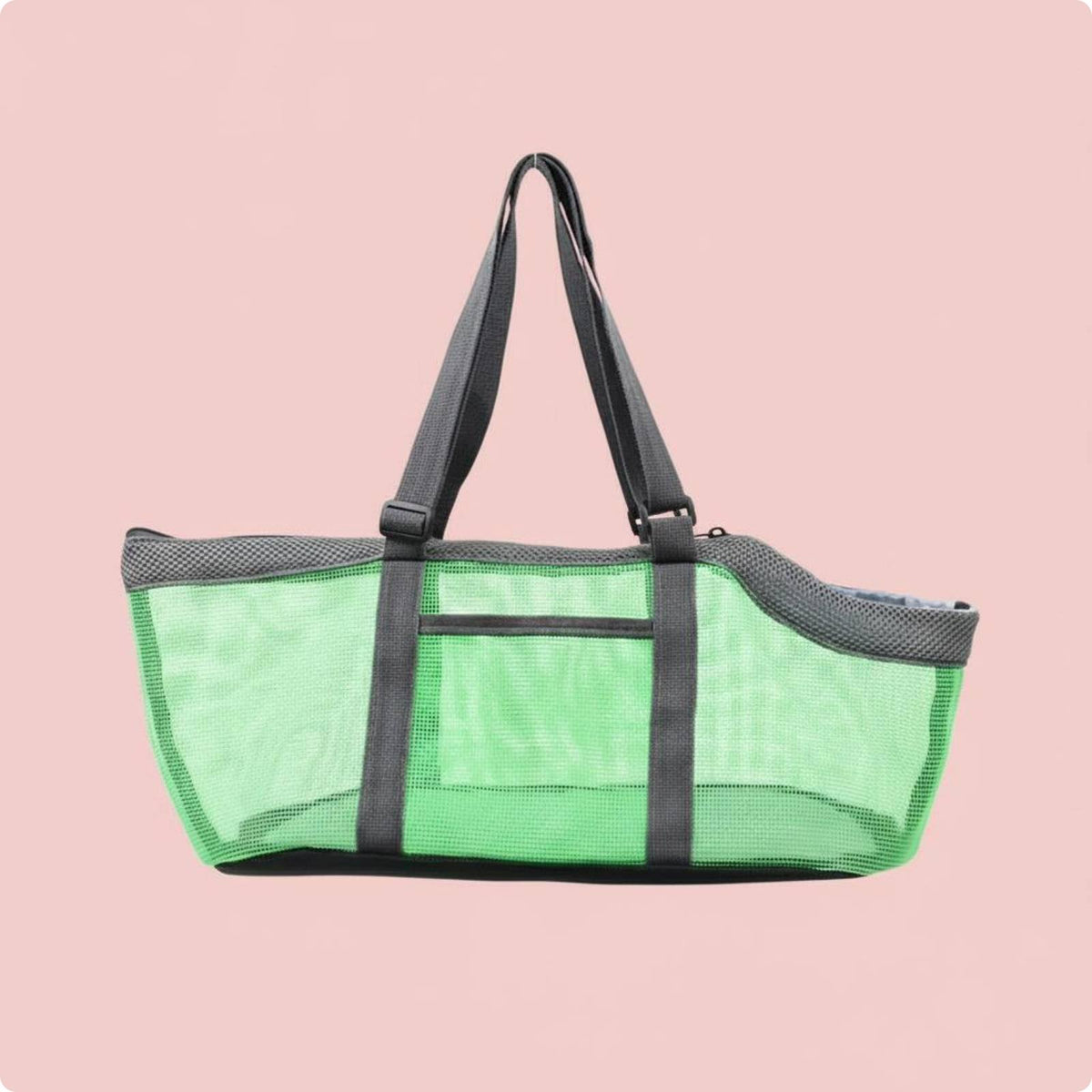 Mesh Pet Carrier Bag Foldable Mesh Pet Carrier Easy to Clean for Travel