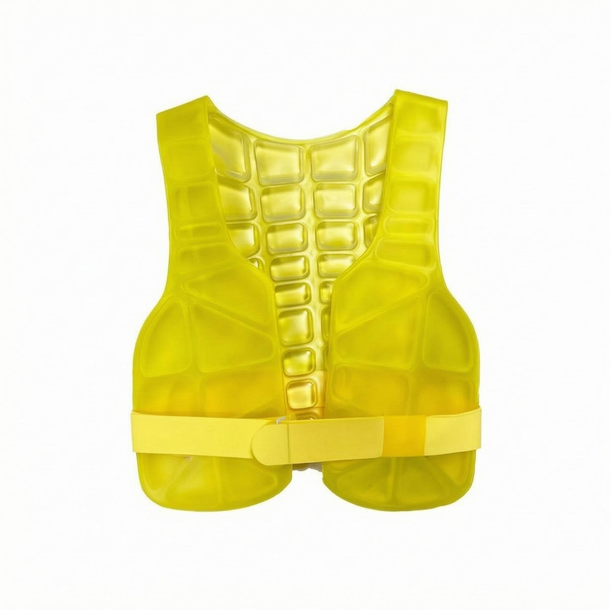 Phase Change Cooling Vest Translucent Phase Change Material Cooling Vest Grid
