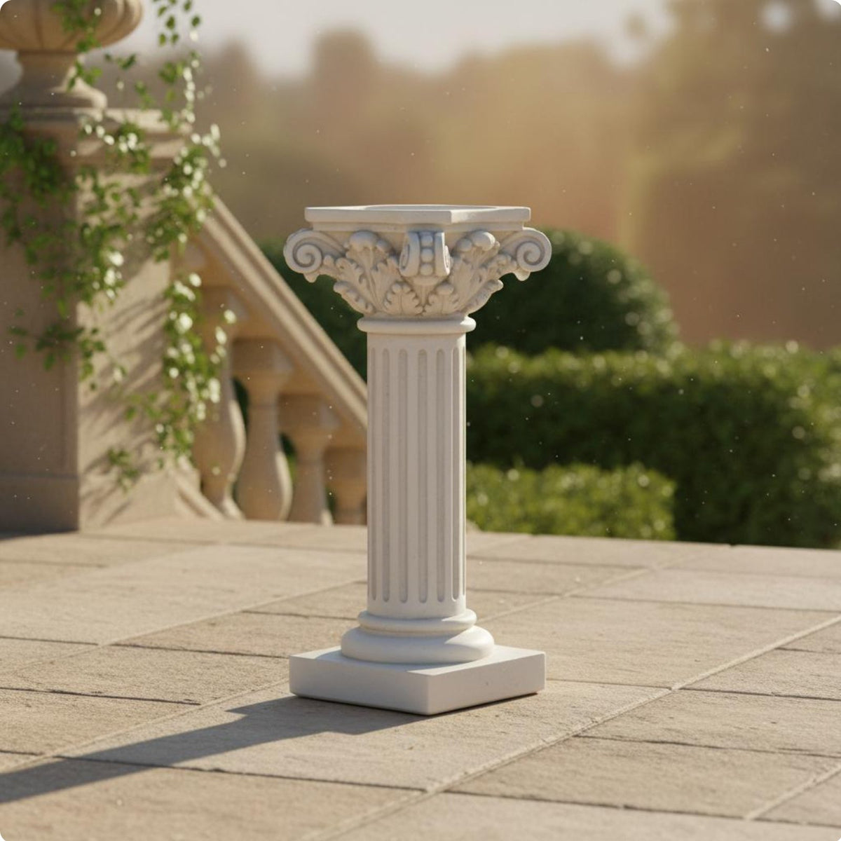 Roman Column Ornament Vintage Design Miniature Column Pedestal for Wedding