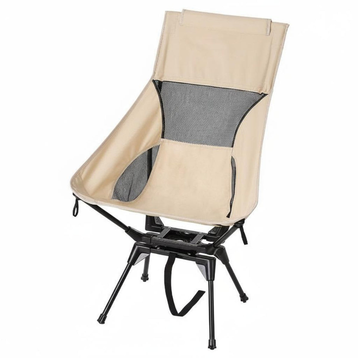 Folding Moon Chair Easy to Set up Portable Moon Chair Breathable Mesh Outdoor Gear for Camping