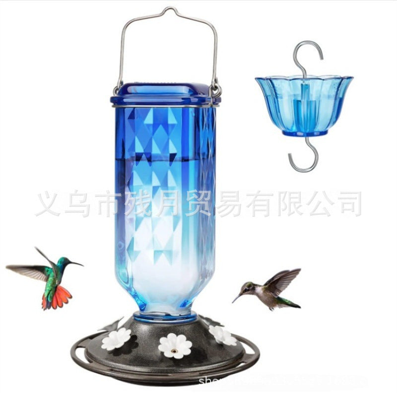 Kingsyard Comedero Garden Hanging Plastic Bird Feeder