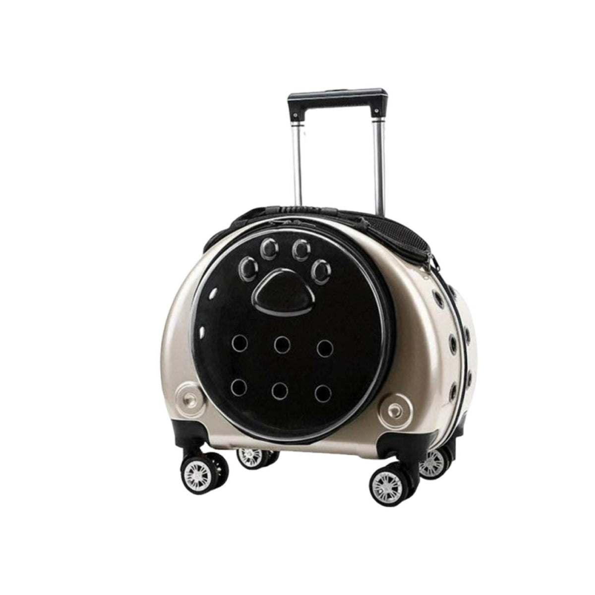 versatile dome opening Pet Trolley Multiple Ventilation Holes for veterinary clinic Visits