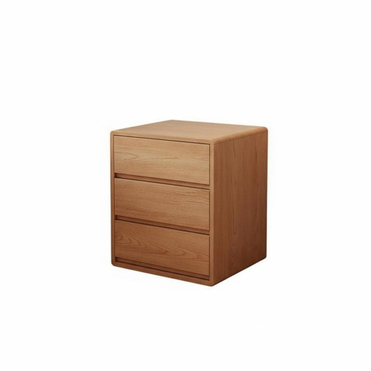 3-Drawer End Table Modern Design 3-Drawer Chest Large Capacity for Home, Hallway