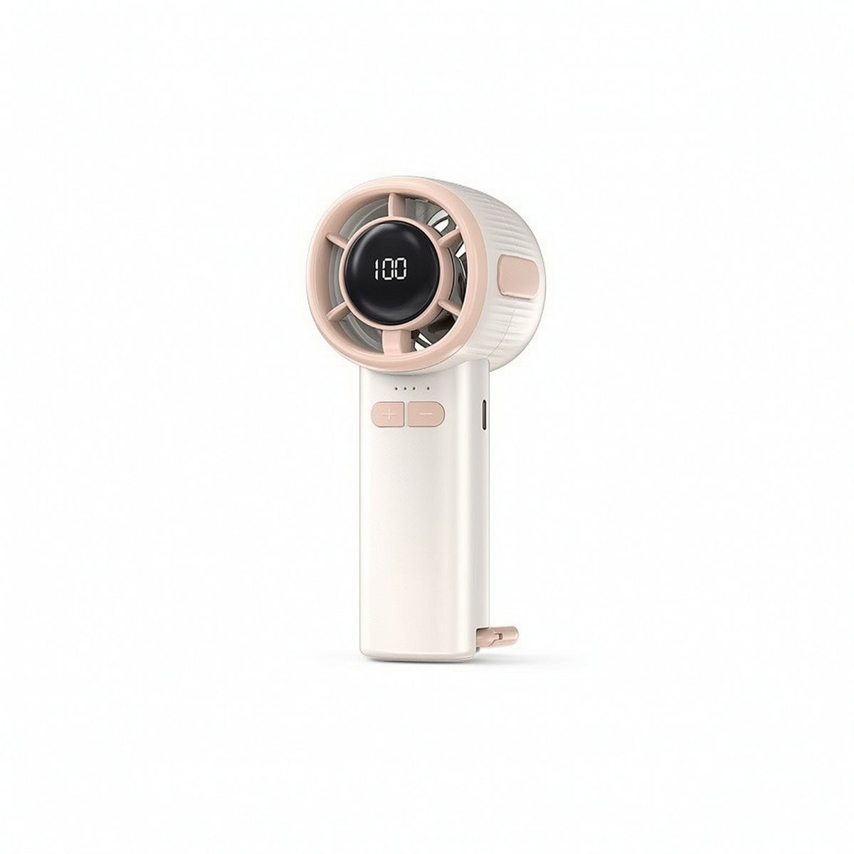 Compact Portable Handheld Fan Cordless Fan with Rechargeable Battery Lightweight Small for Travelers, Commuters, Travel, Desk, Office
