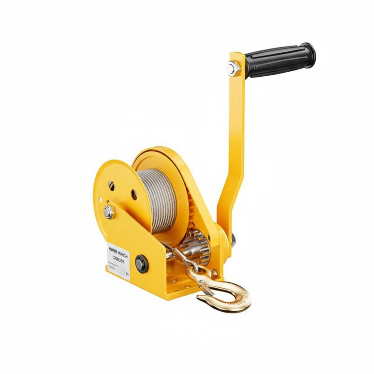 Air Conditi Single R Installation Lift 300kg Load Capacity Hand Crank Winch