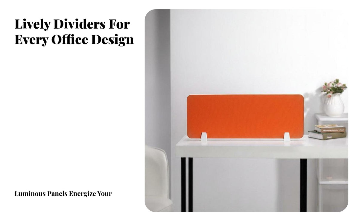 Easy Installation Clamp-on Desk Divider Reduces Visual Distractions Clamp-on Privacy Screen Adjustable Mounting awayice Furniture configurable Design for Remote Workers, Call Center Agents, Students, School, Library