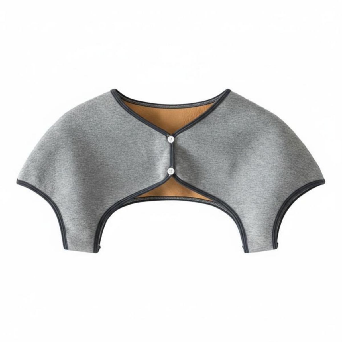 Soft Fleece Neck Warmer, Shoulder Cape, Winter Skiing