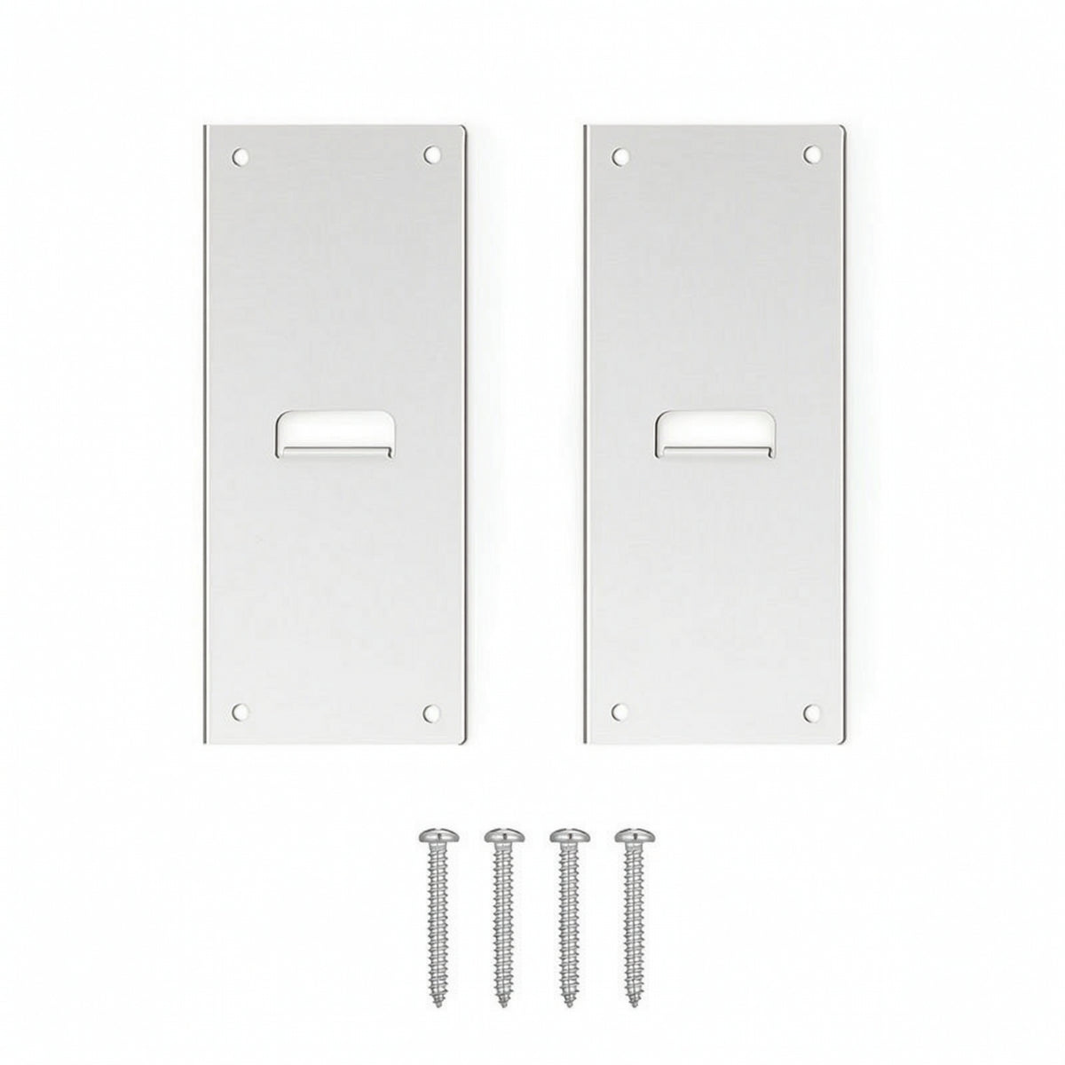 2 Pieces Fence Post Extender with Screws Stable Hardware Flat Profile for DIYers