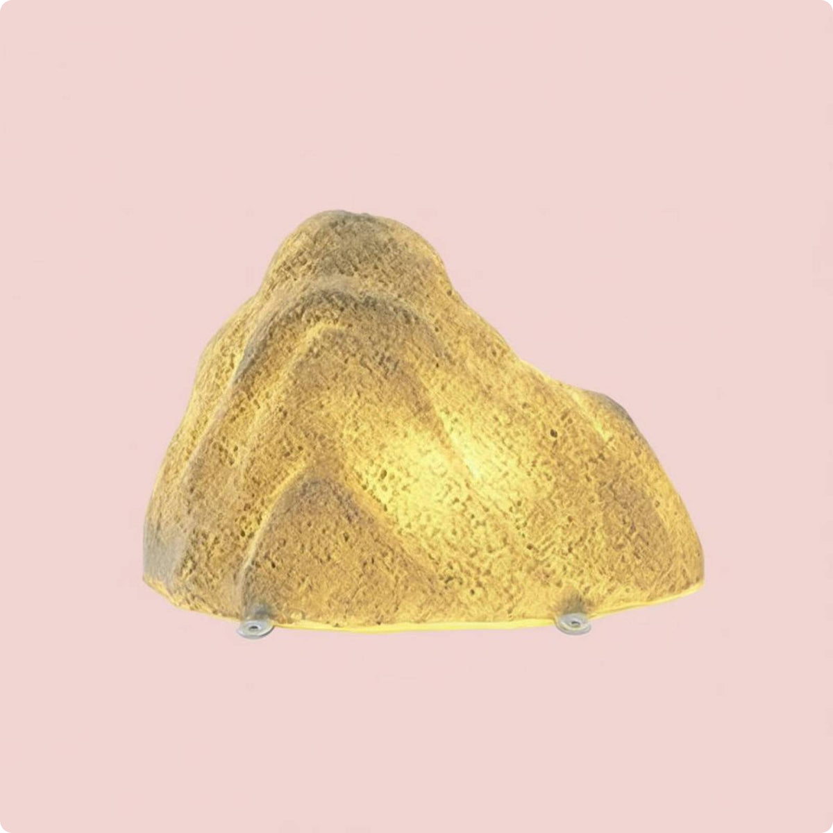 Solar Rock Light Waterproof Stone-Shaped Lamp Decorative Stone Lamp LED Solar Pebble Light Textured Surface for Courtyard, Lawn