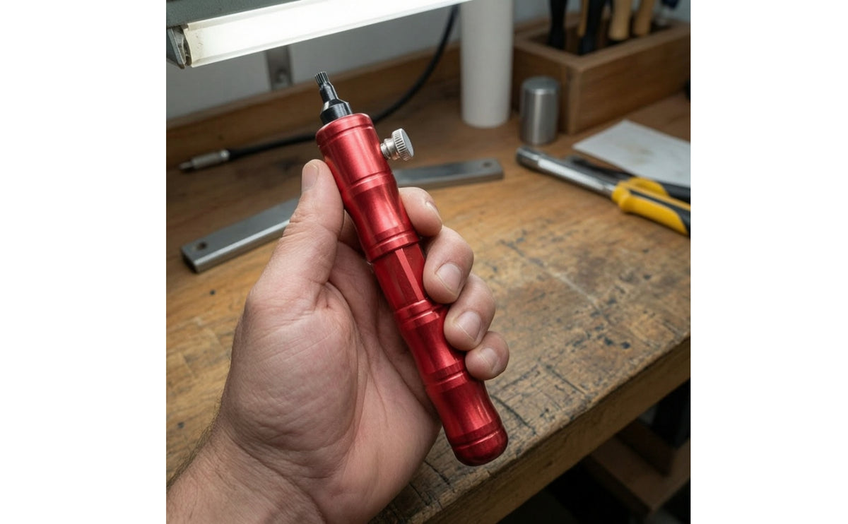 Watch Tube Opener with Base Adjustable Watch Tube Opening Tool Knurled for Watchmakers, Hobbyists, Workbench