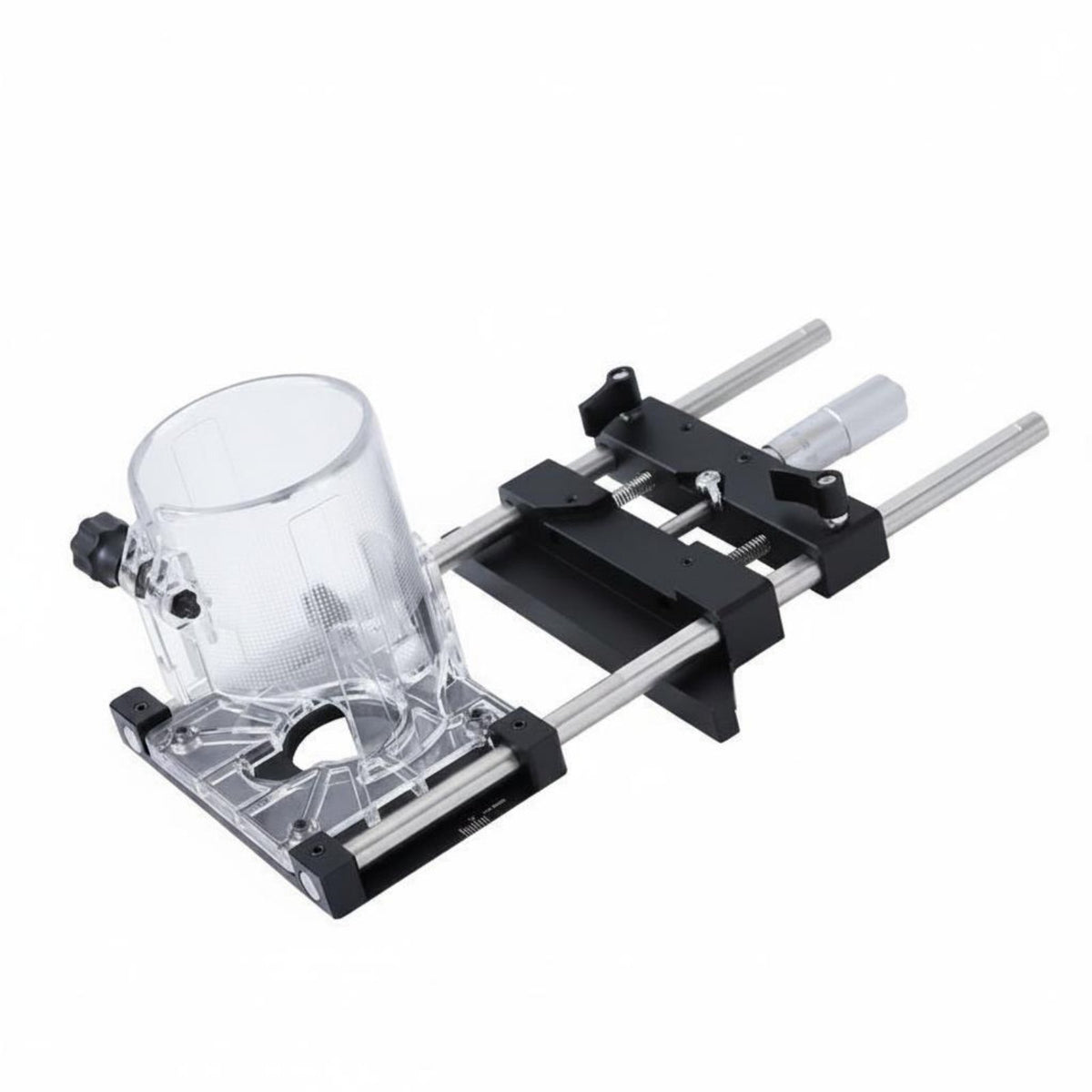 Trim Router Border Guide Fine Adjustment Woodworking Tool Secure Locking System