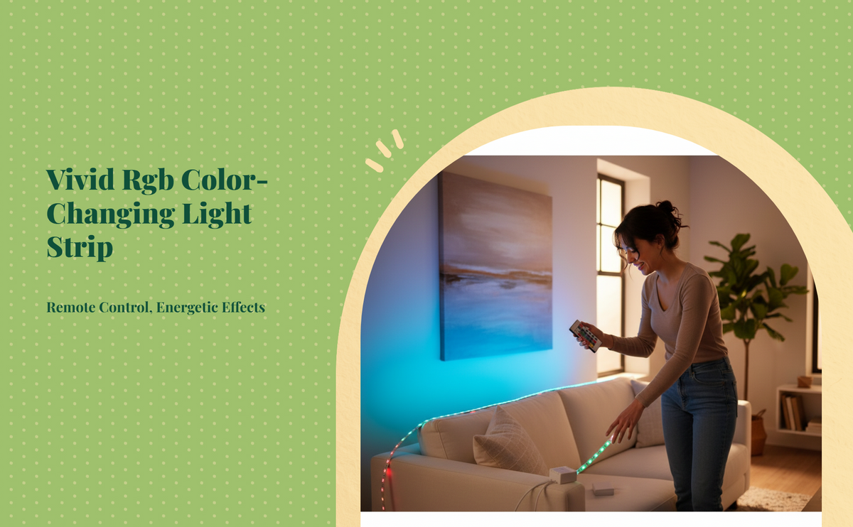 Waterproof RGB LED strip, remote