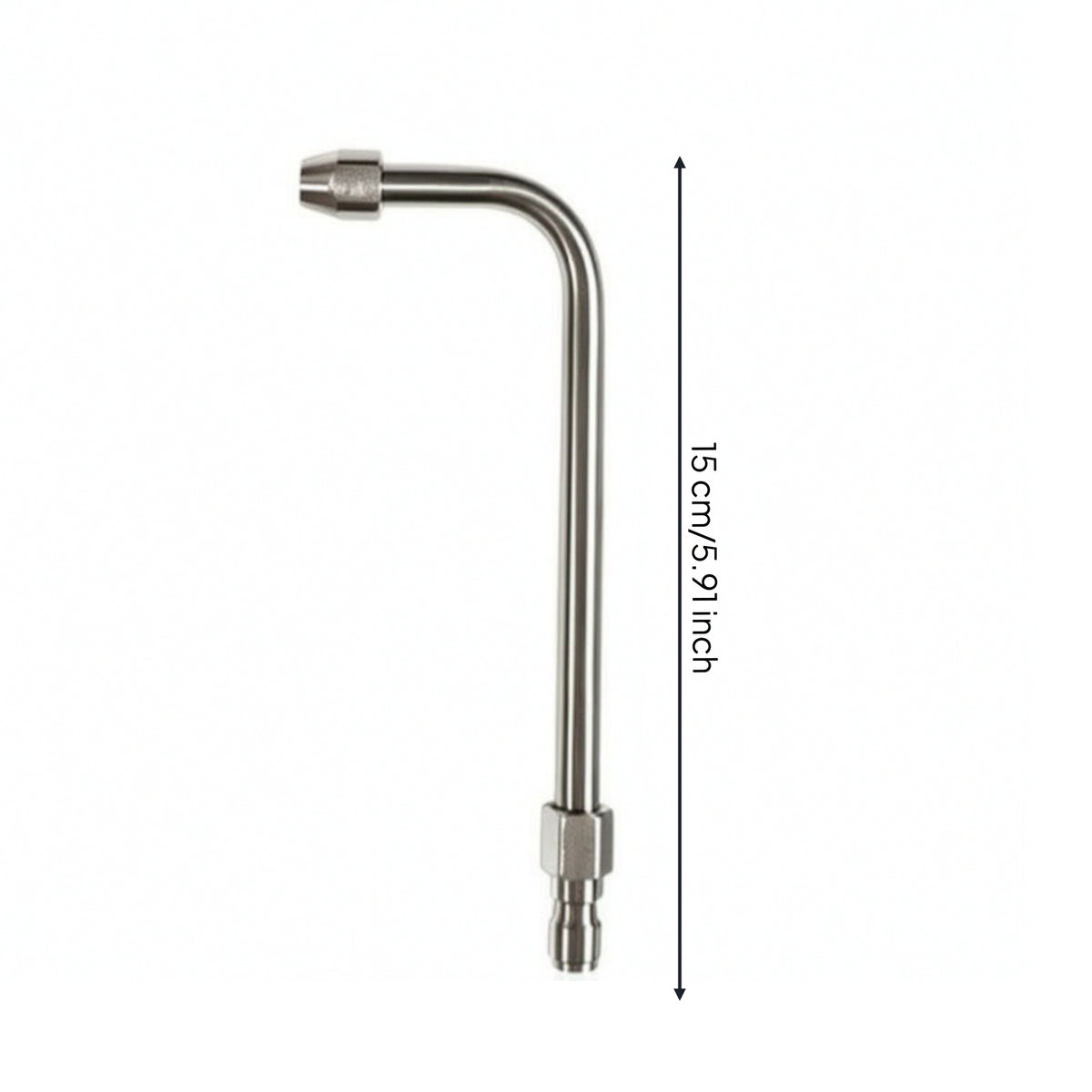 Slim Cleaning Spray Rod with Metal Fittings Straight Washing Wand