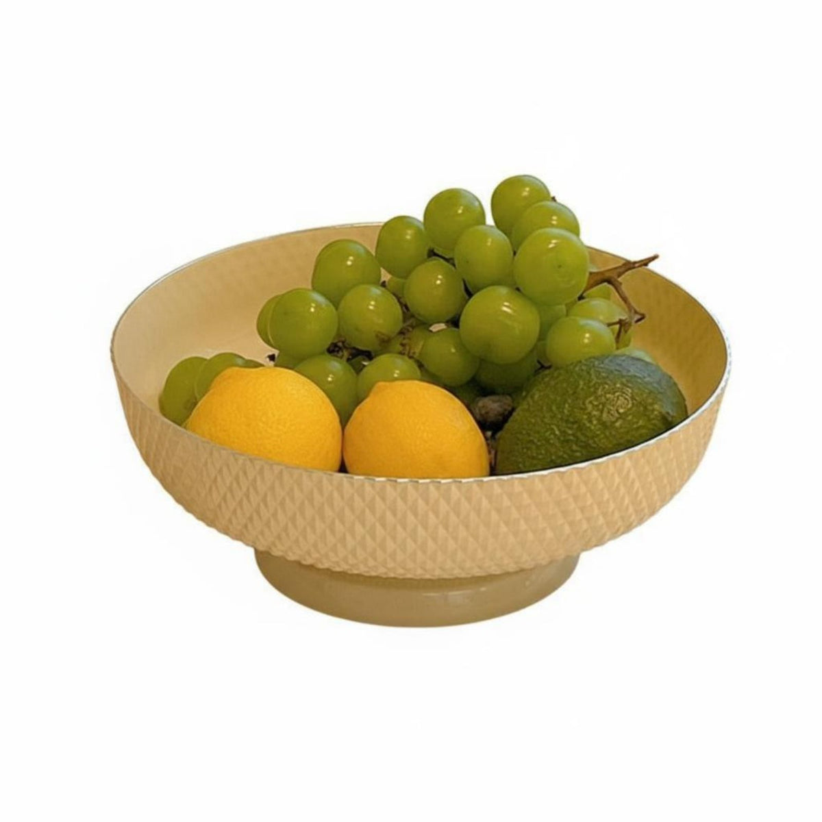 Footed Fruit Colander Draining Function Home Decor Modern Design for Party Hosts