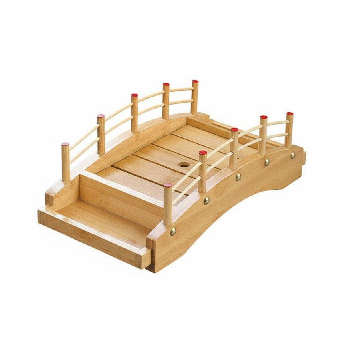 Sushi Boat Serving Tray Fine Polishing Sushi Bridge Platter Long-Lasting