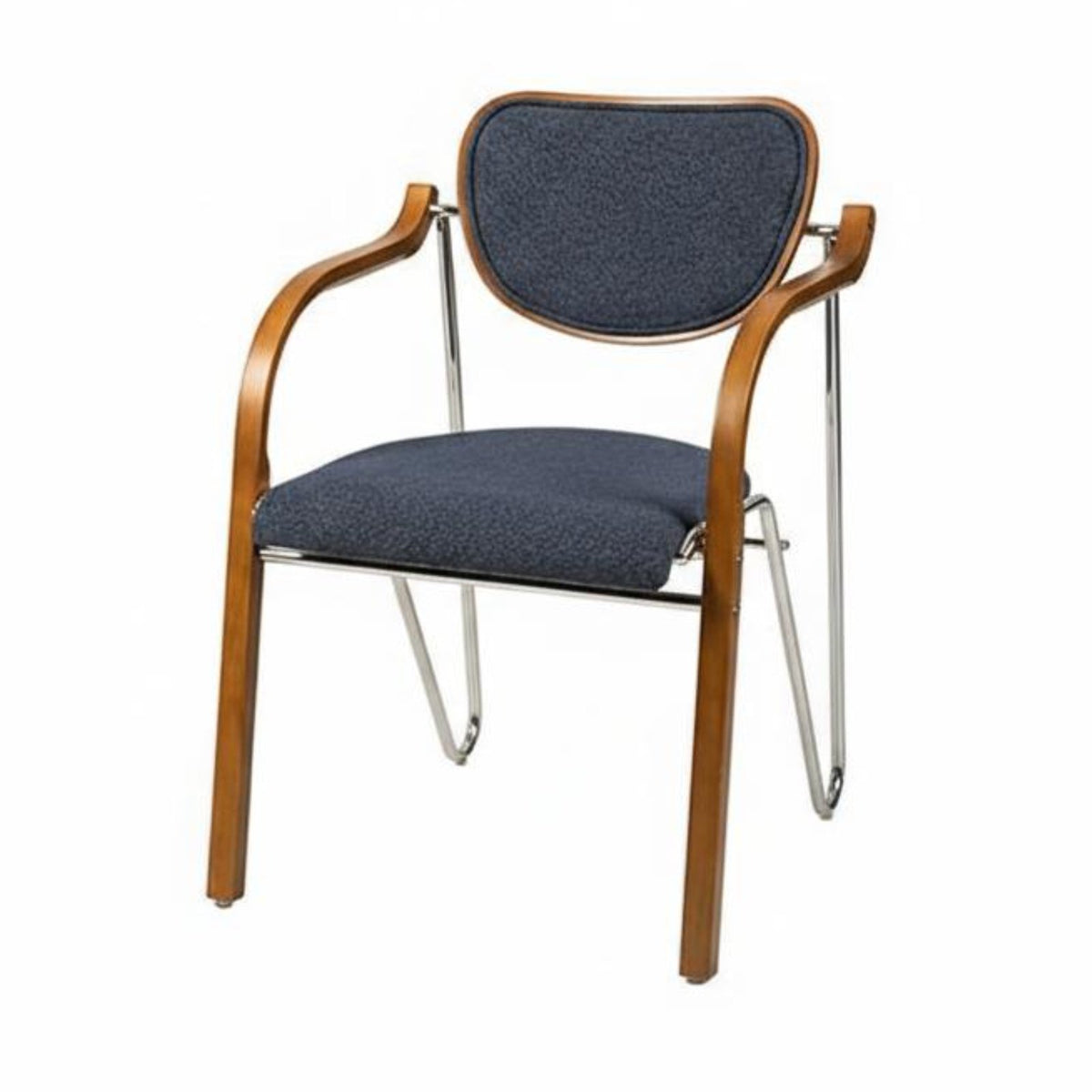 Upholstered Wood Frame Chair French & Design Highspine Dining Chair Padded Spinerest Luxury Feel for Beverage Room, Kitchen