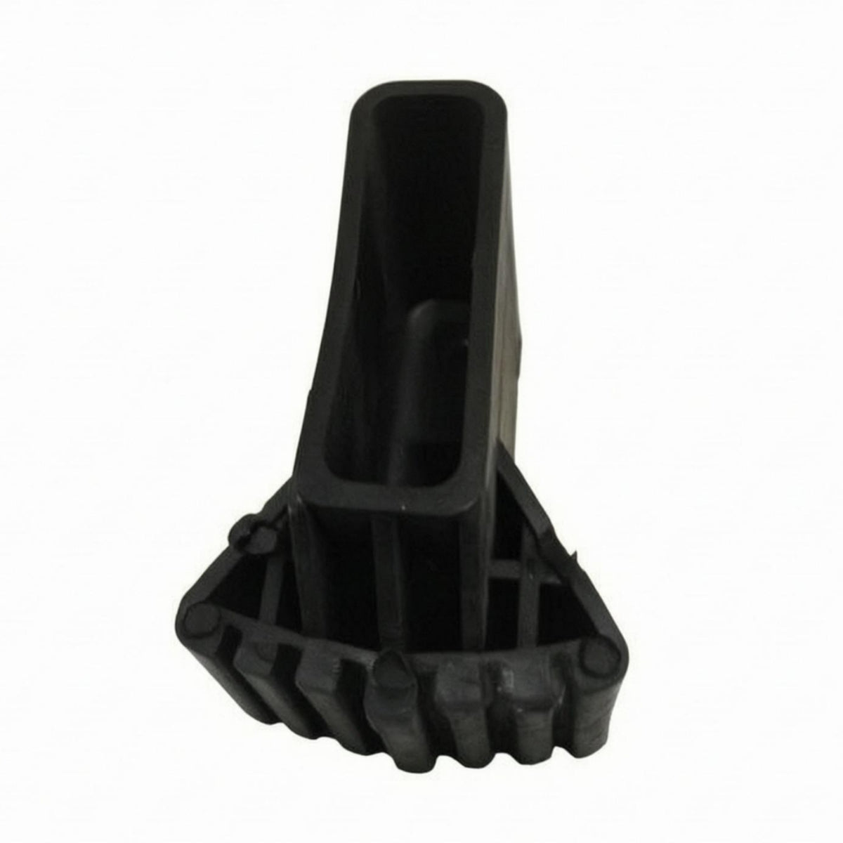 Ladder Base Cover Ribbed Square Tube Base Cover Treaded Hardware