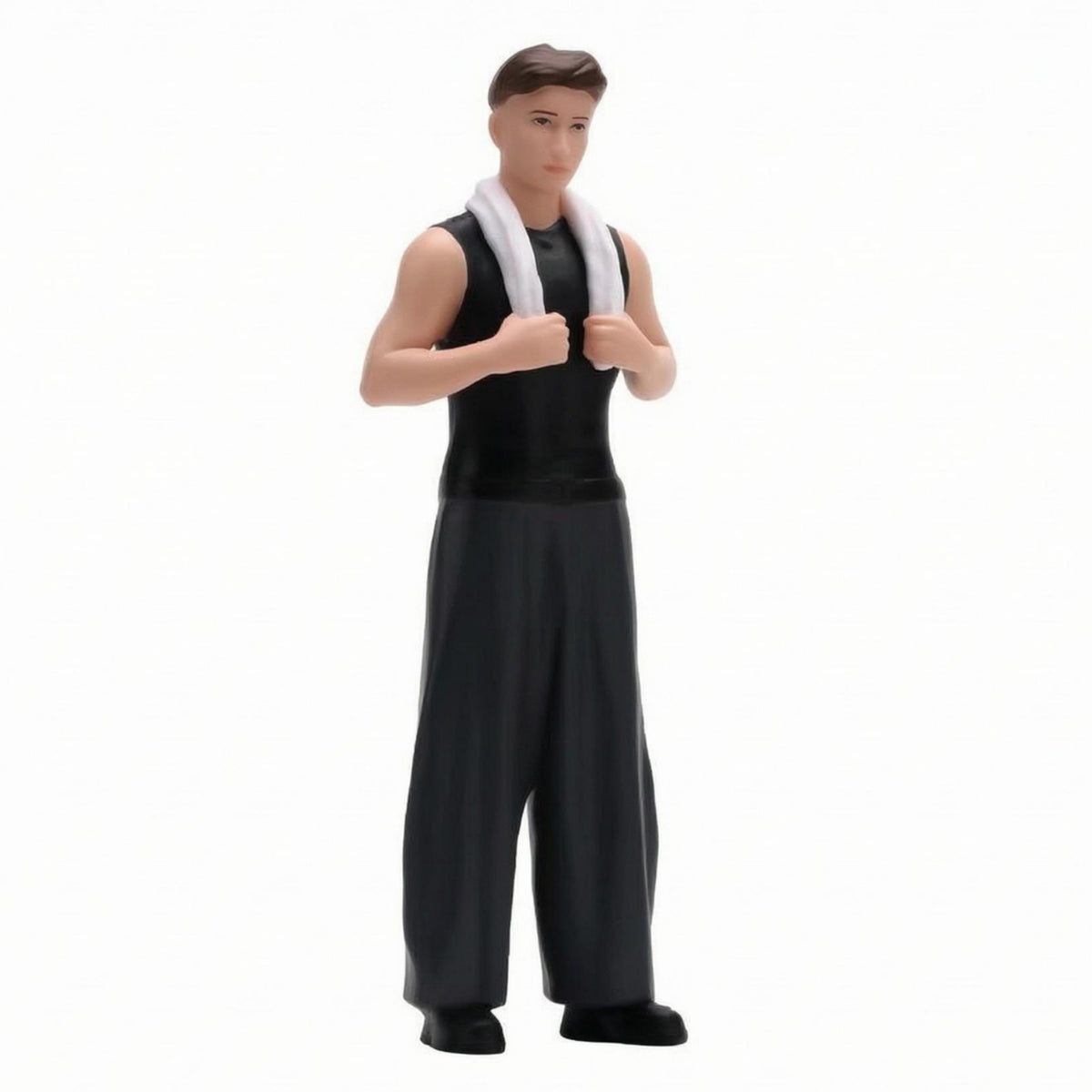 1/18 Miniature Standing Maintenance Worker Figure Male Maintenance Worker Figurine Collectible Model Accessory