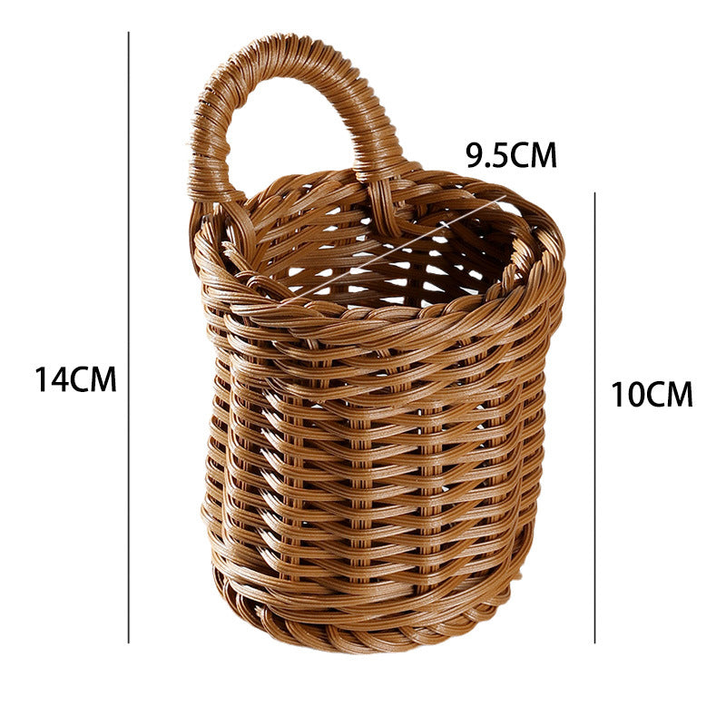 Brown Round Mini