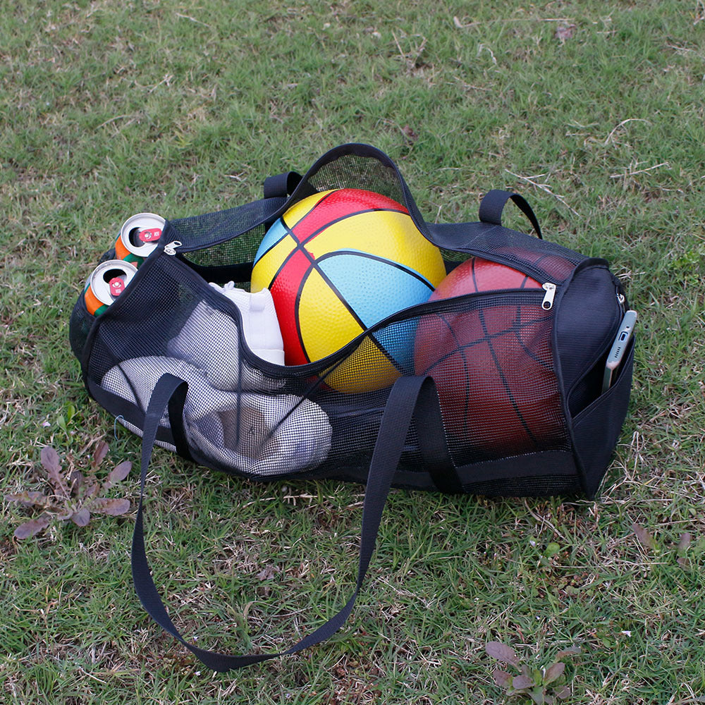 Large Capacity Sports Backpack for Basketball and Soccer, Yoga and Fitness Training, PVC Durable