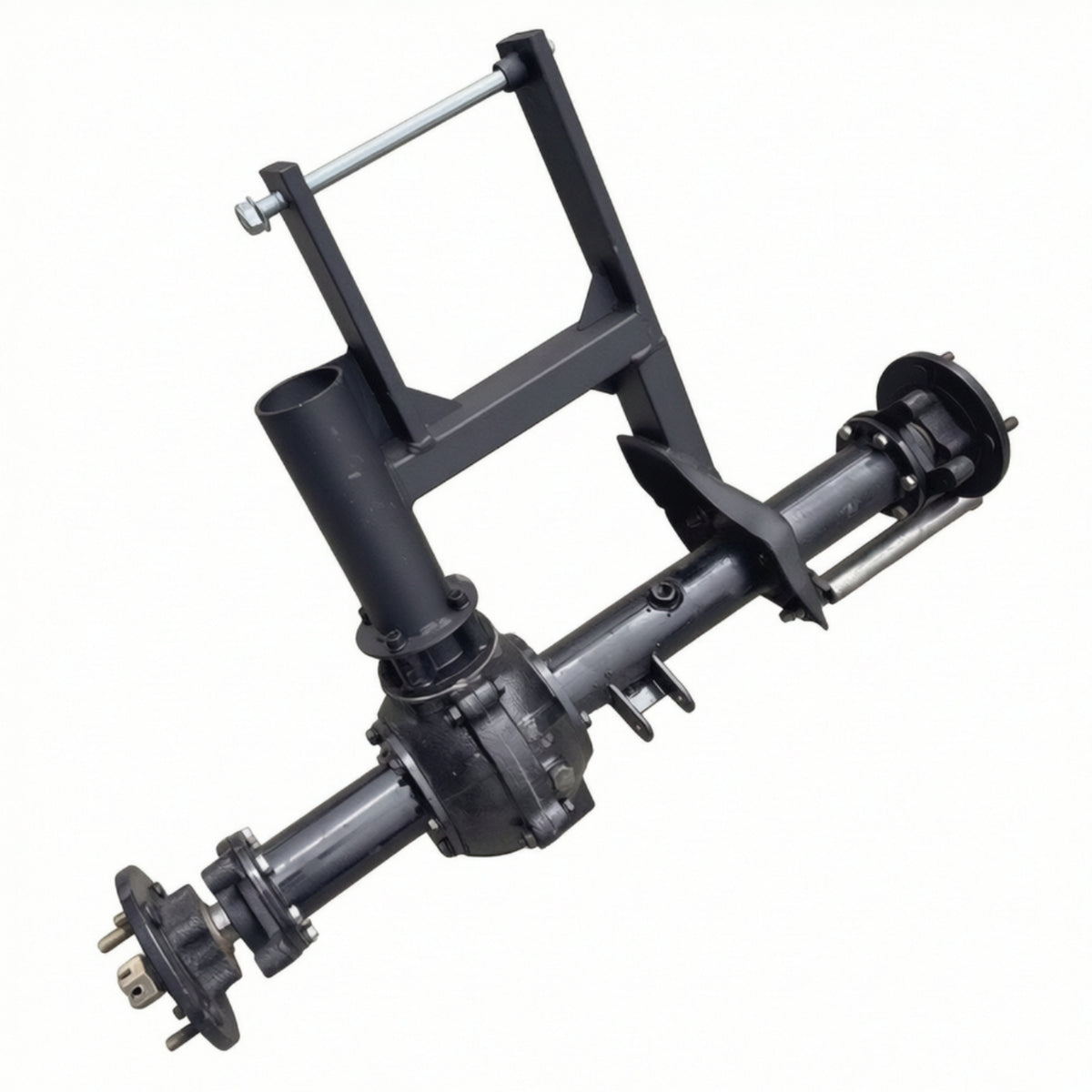 Brand New Rear Axle with Differential Metal Rear Axle Assembly Rigid Heavy-Duty for Builders, Mechanics, Trike Conversion, off-Road Vehicle Build