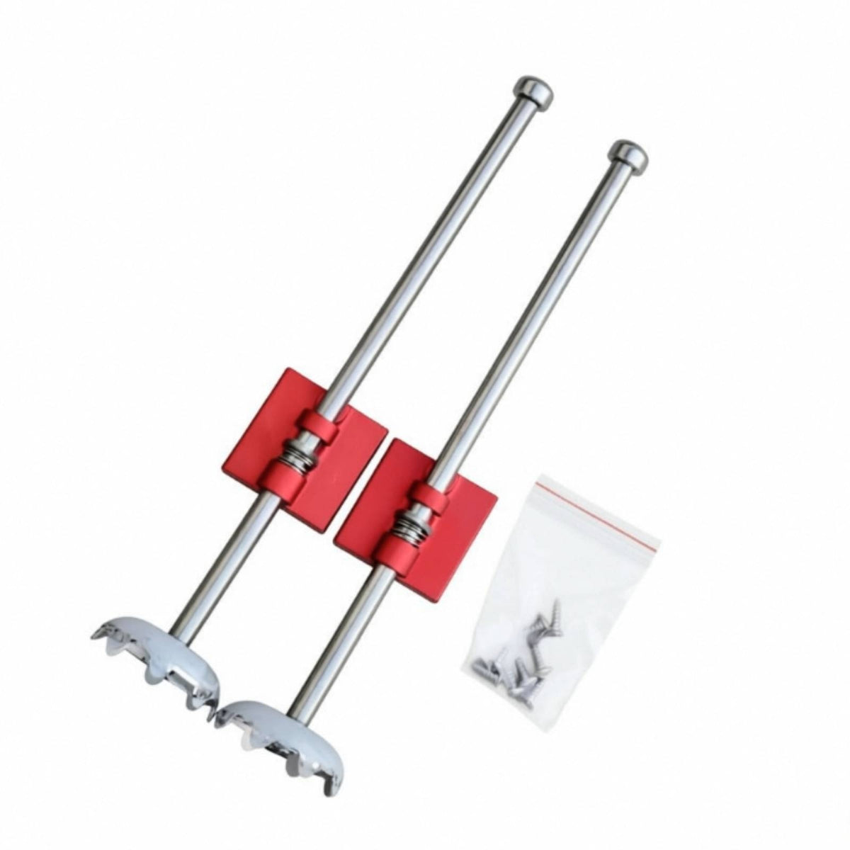 2 Pieces Detachable Telescopic Support Legs with Hardware Heavy Duty Fishing Box Legs Stable Stabilizer Leg Professional for Anglers