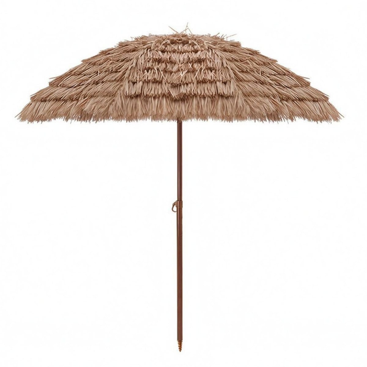 Parasol Round Thatched Parasol Upright Outdoor Shade