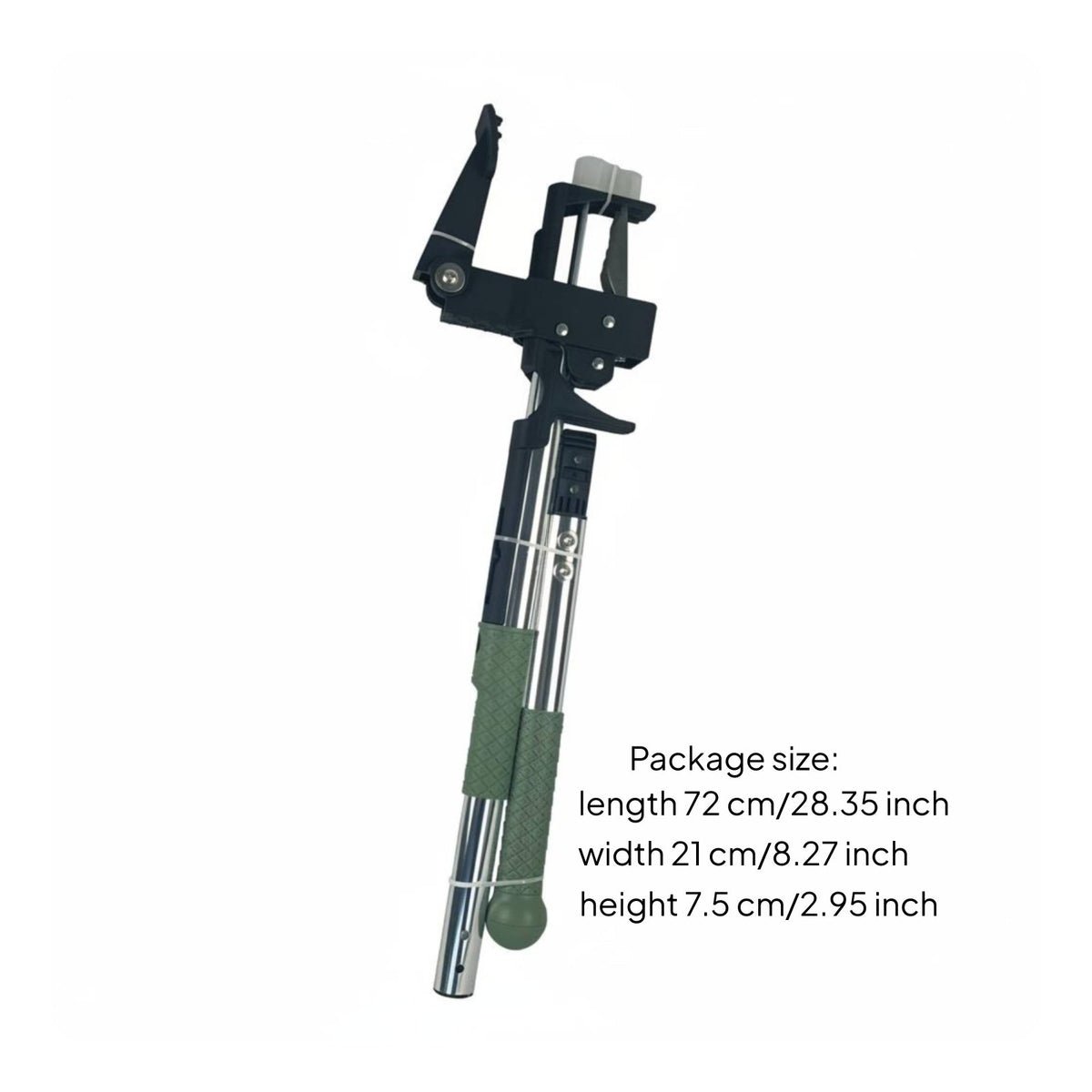 Manual Unwanted Growth Puller Aluminum Shaft Long Handle Unwanted Growth Remover for Gardening, Outdoor