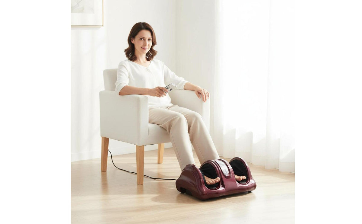 Relaxation Foot and Leg Massage Device Pain Relief Leg Massager Wireless Controller Control