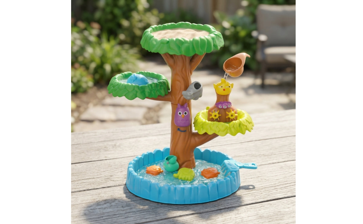 Kids Sand and Water Play Table Compact Sand and Water Table Educational Playset Multi-Piece for Garden, Patio