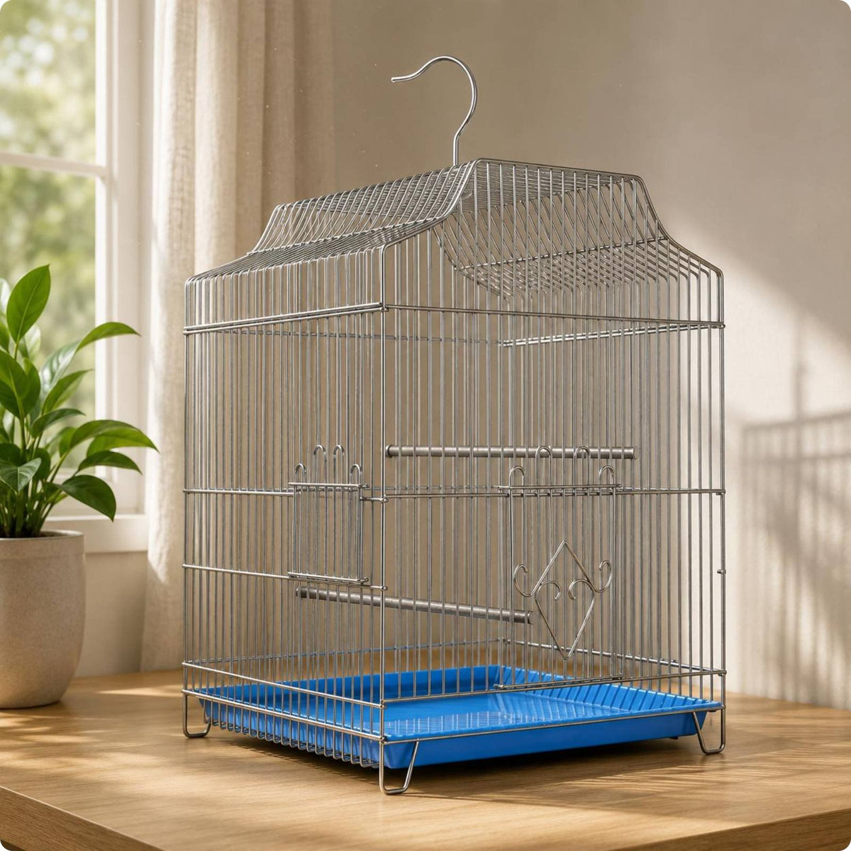 Parrot Enclosure Thickened Wire Pet Enclosure Rustproof